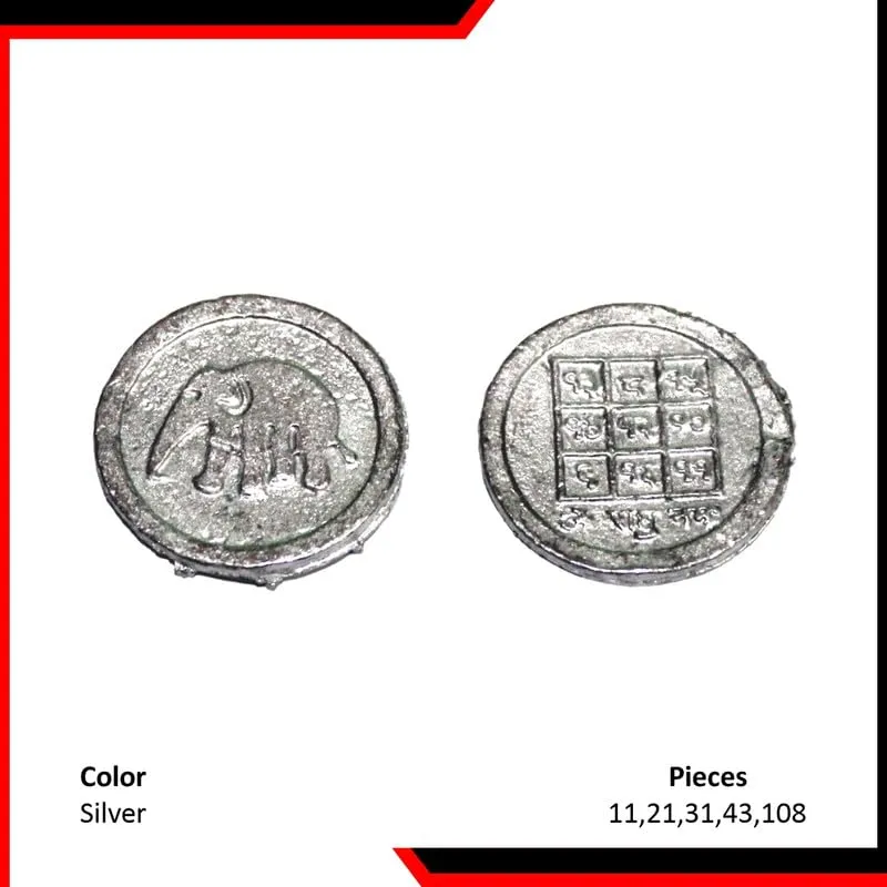 TORPPEZA Rahu Coins Ranga Remedy/Lead Figurines for Rahu/Ketu/Kalsarp Dosh Shanti - for Floating in Water- Jal Mein Pravahit Karne Ke Liye (2.5cm | Pack 11)