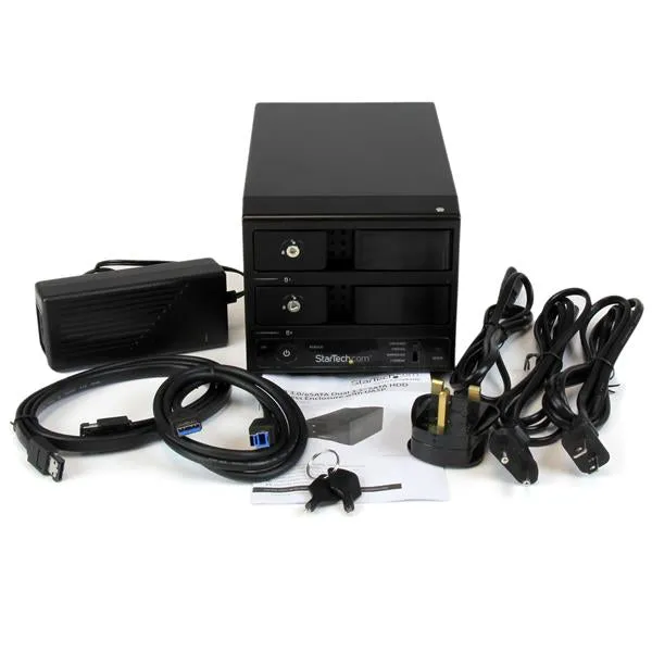 Usb 3.0/Esata 2X Hdd Enclosure