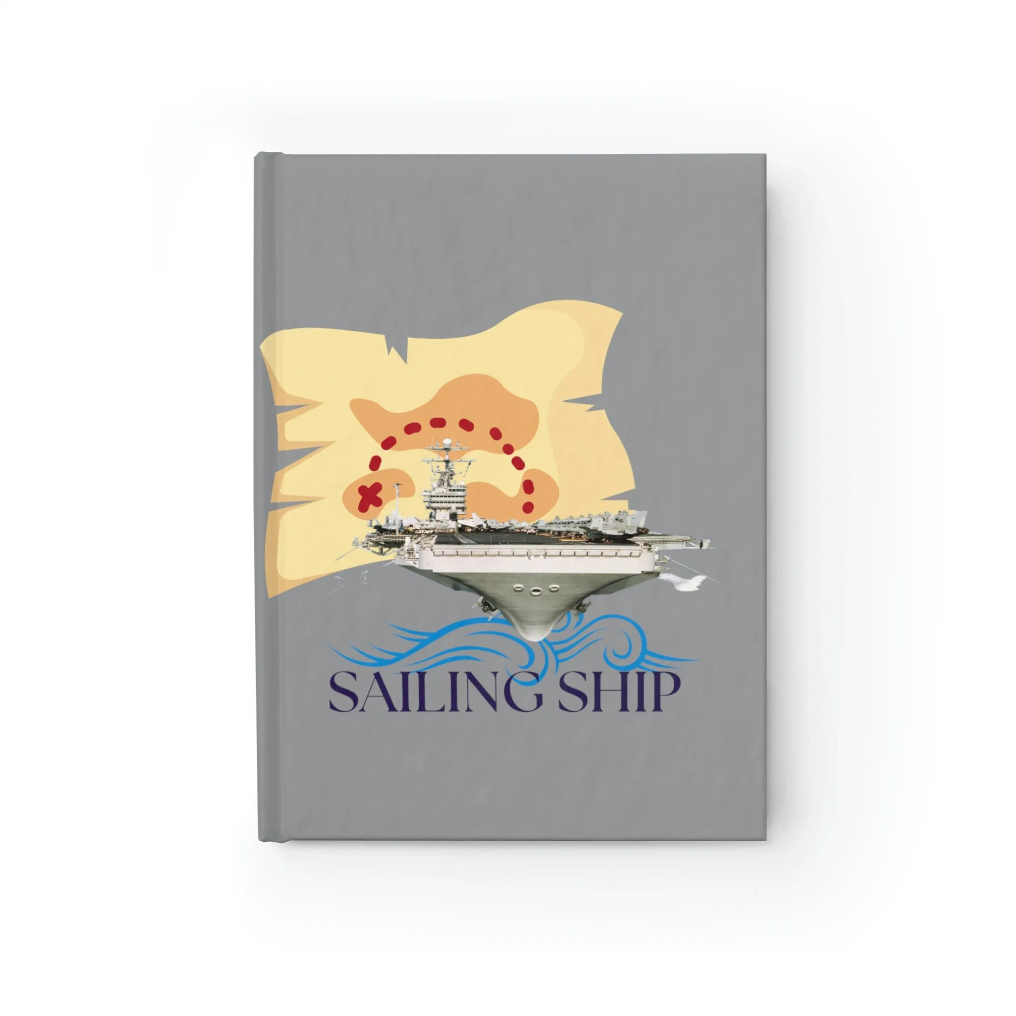 USN POD Navy Ship  Journal - Blank