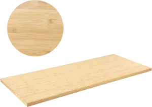 Vevor Bamboo Table Top 70.9" x 29" 330 Lbs. Capacity Solid One-Piece Rectangular Desktop New