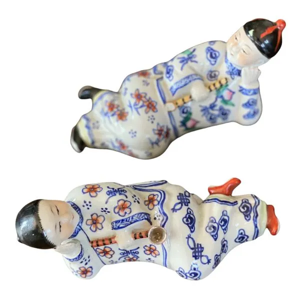 Vintage Pair of Chinese Figurines