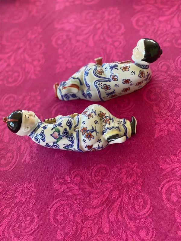 Vintage Pair of Chinese Figurines