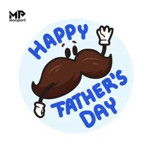 Whiskers of Appreciation: Laser-Engraved Father's Day Mustache Wall Art