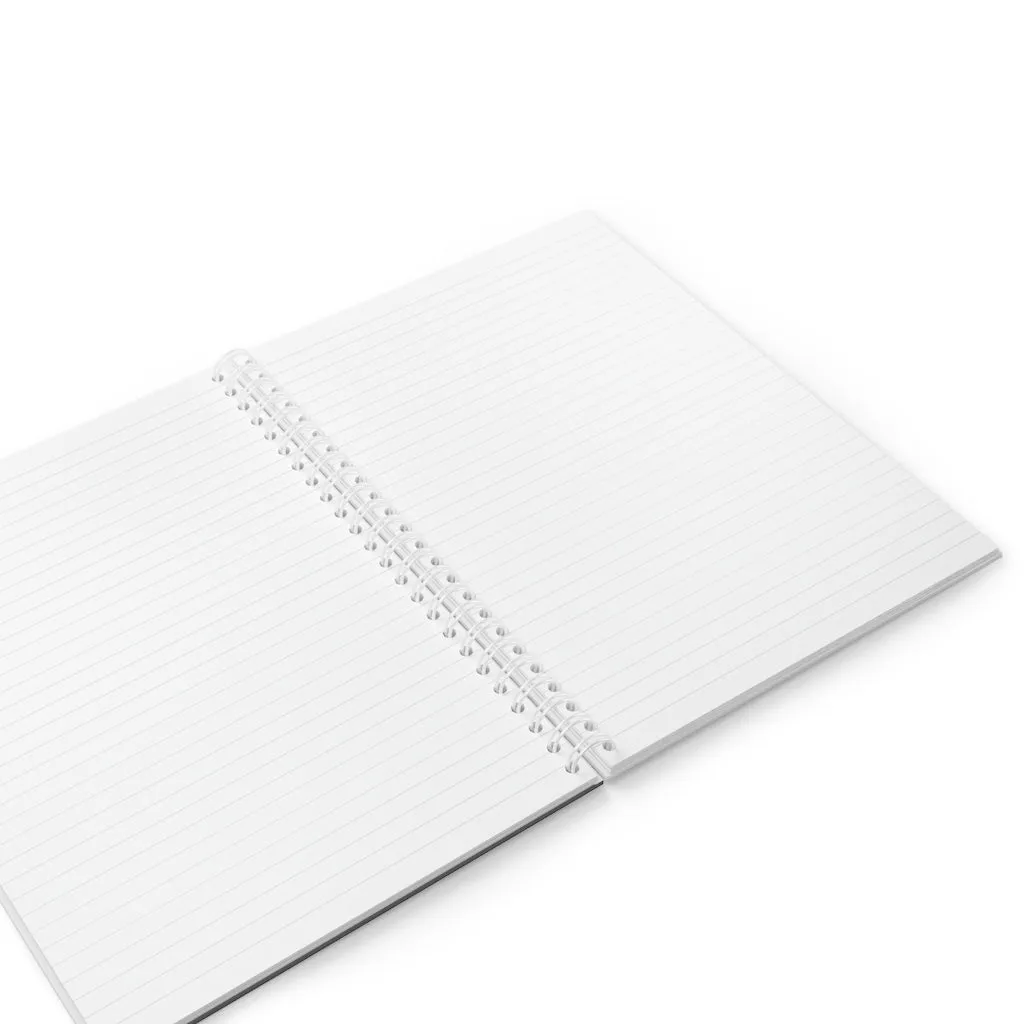 Yellow Amara Spiral Notebook
