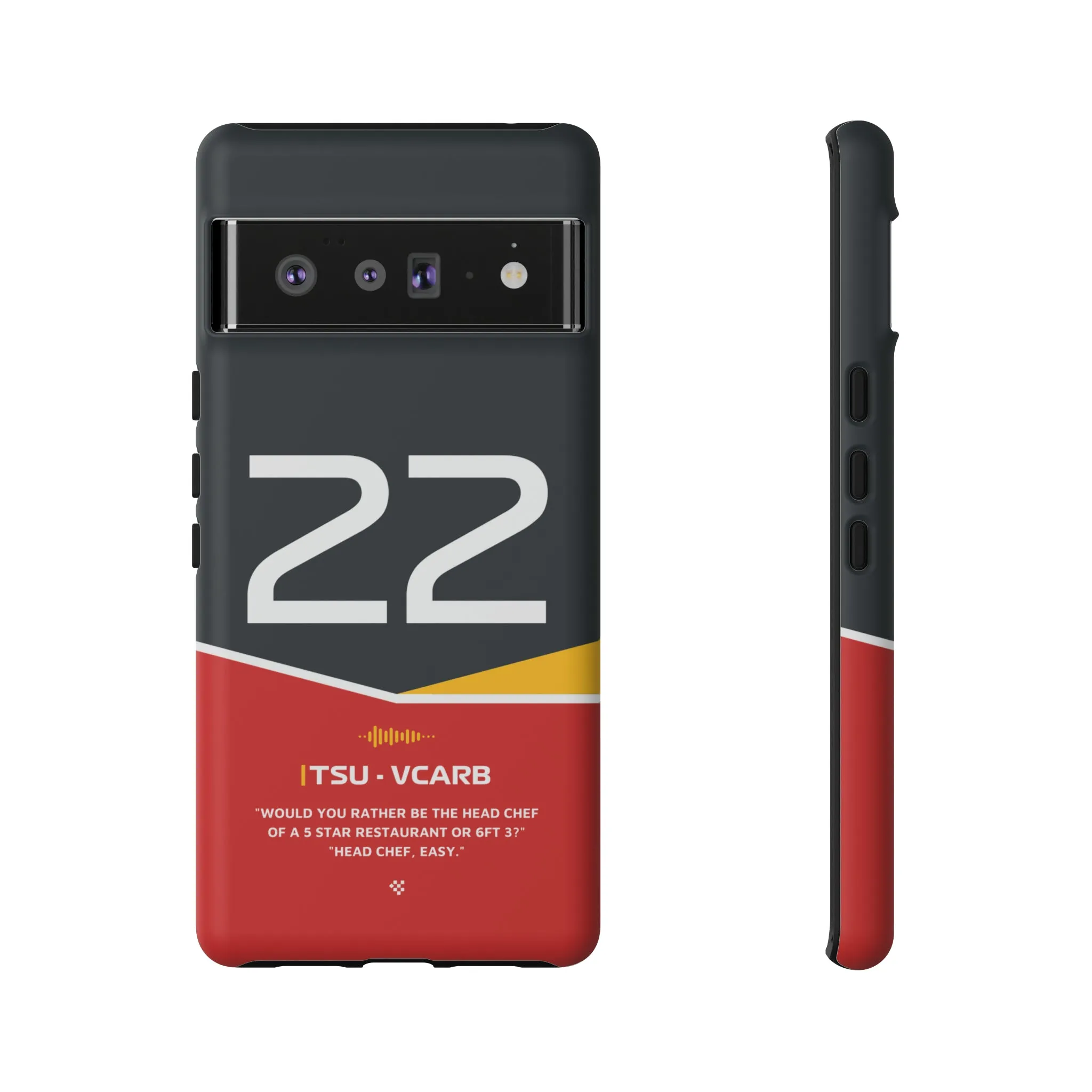 Yuki Tsunoda F1 Helmet Phone Case 2024