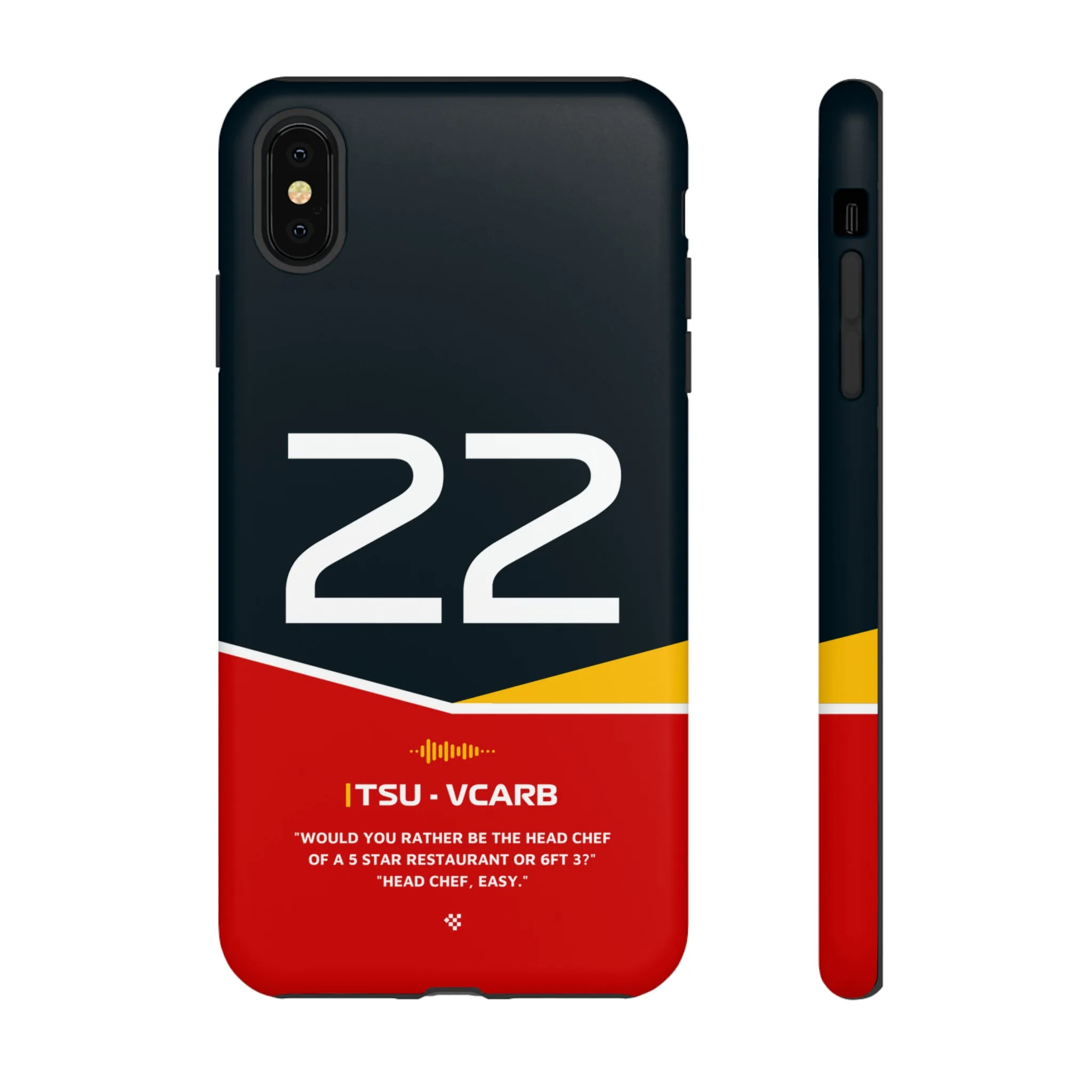 Yuki Tsunoda F1 Helmet Phone Case 2024