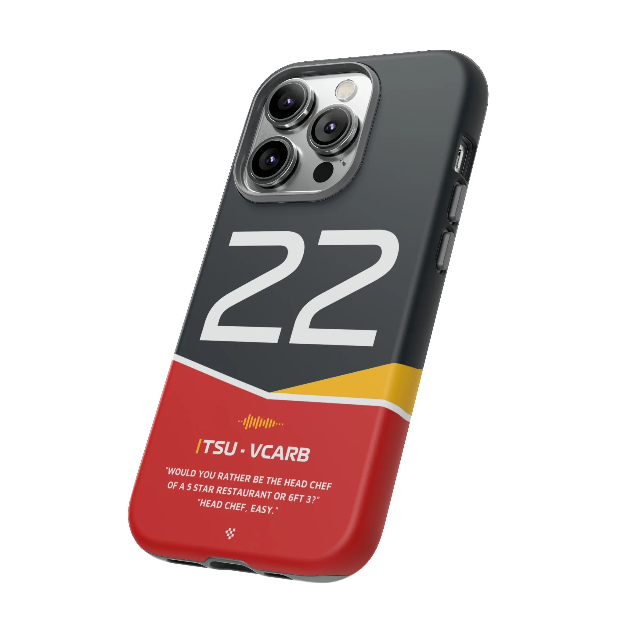 Yuki Tsunoda F1 Helmet Phone Case 2024