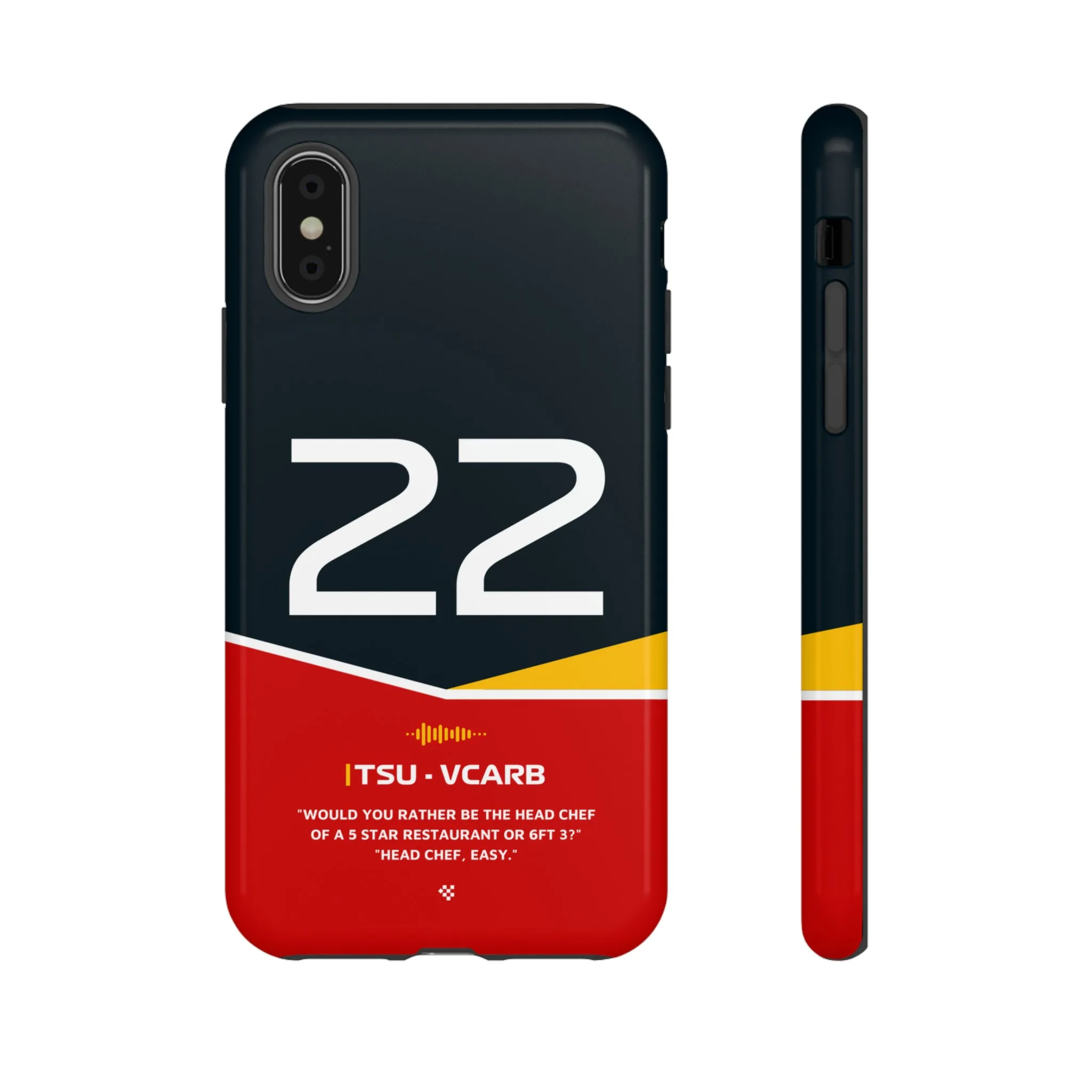 Yuki Tsunoda F1 Helmet Phone Case 2024