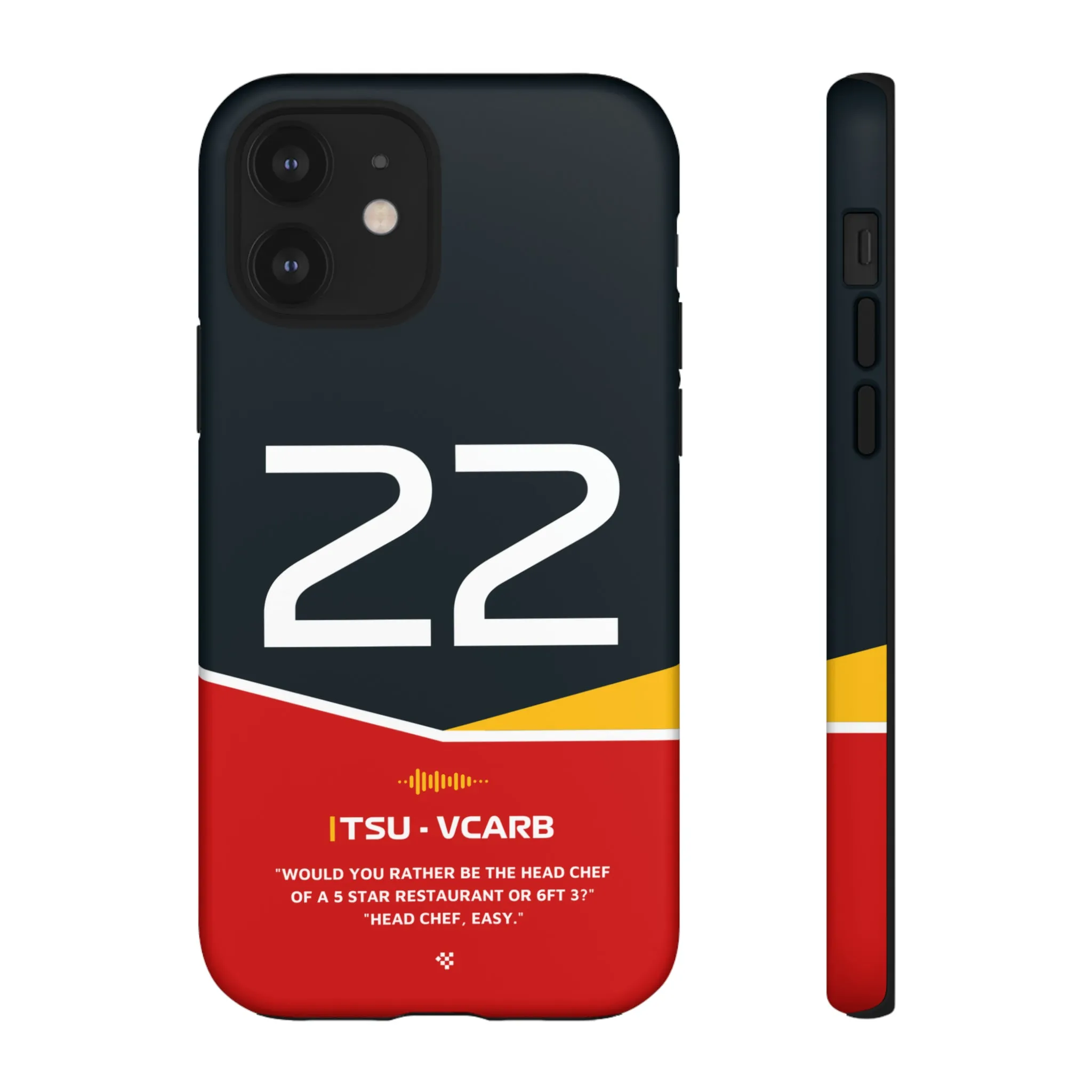 Yuki Tsunoda F1 Helmet Phone Case 2024