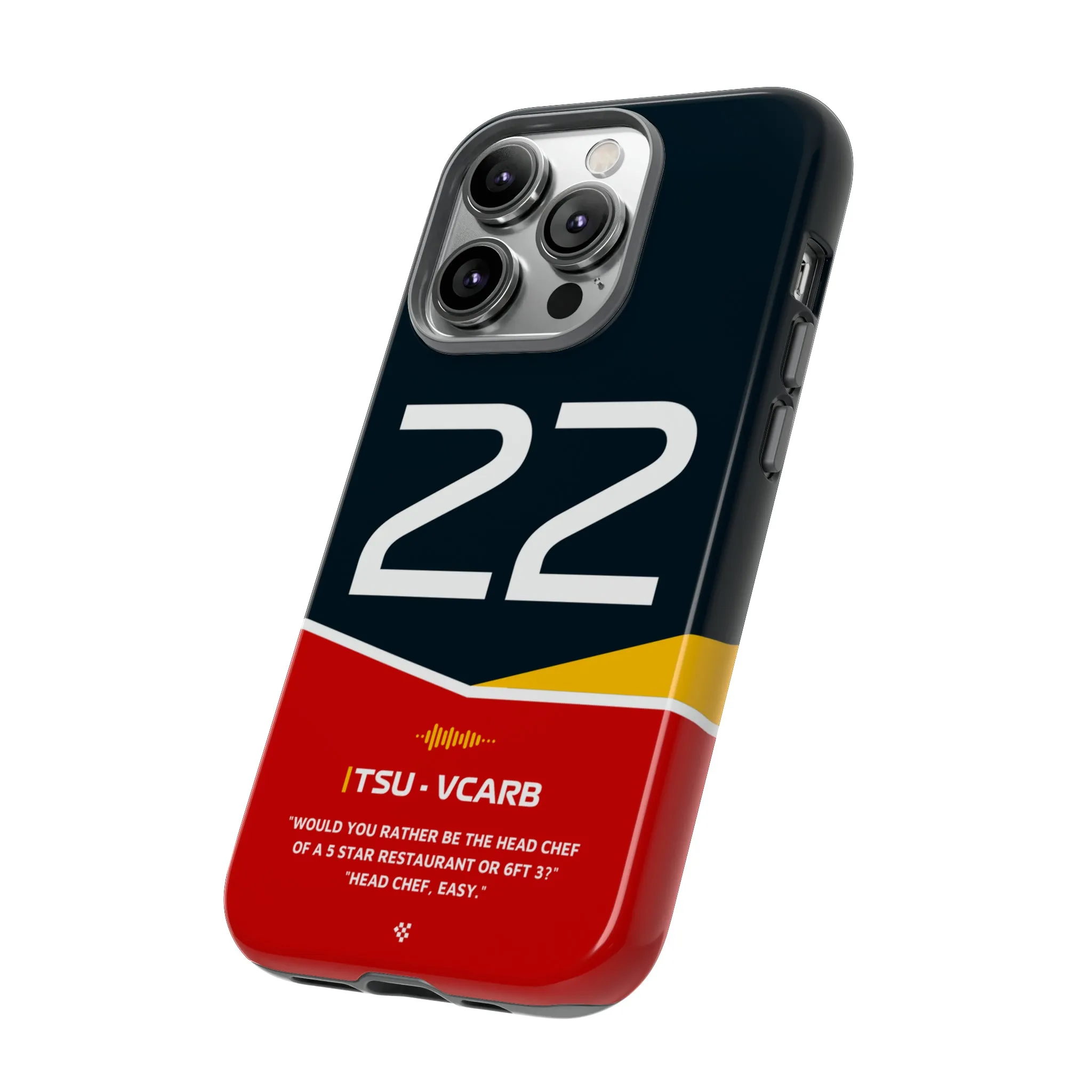 Yuki Tsunoda F1 Helmet Phone Case 2024