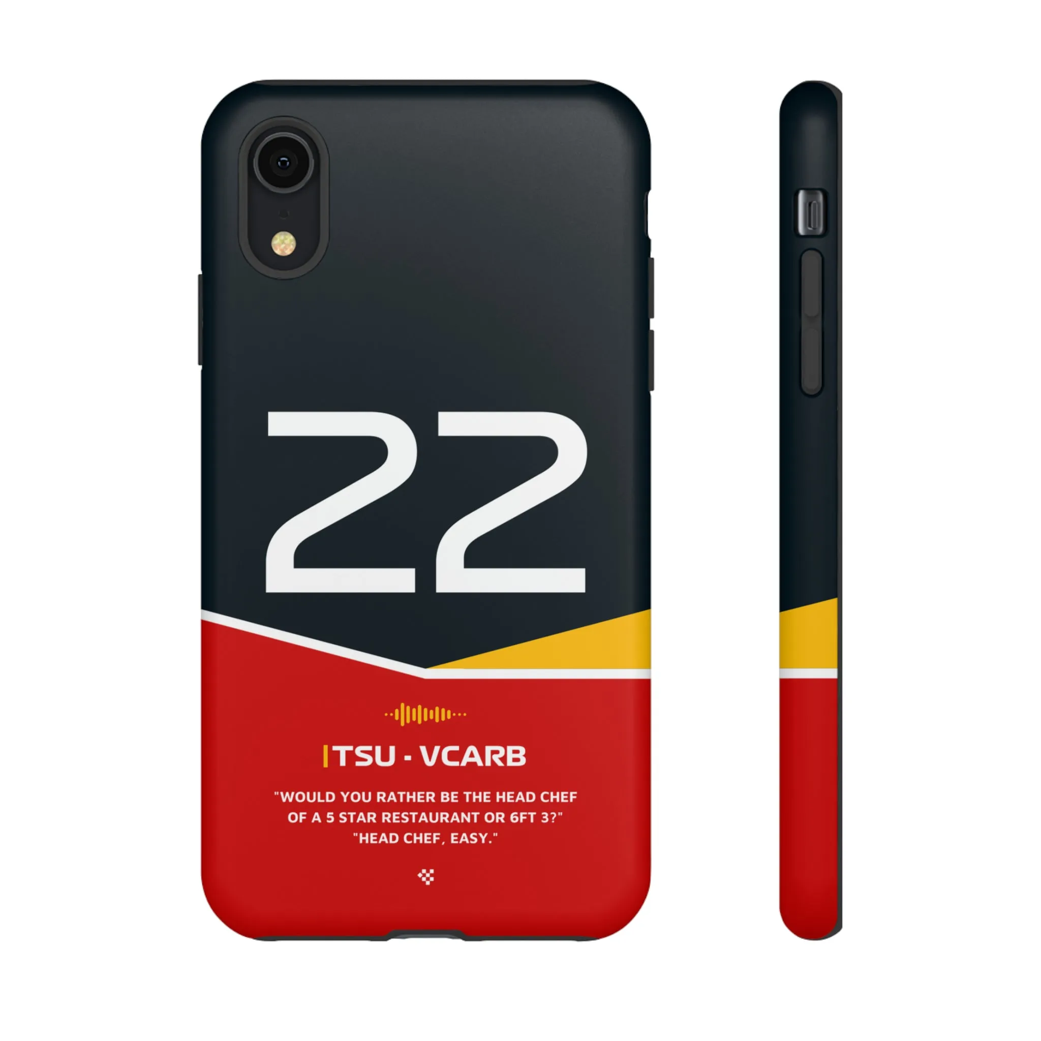 Yuki Tsunoda F1 Helmet Phone Case 2024