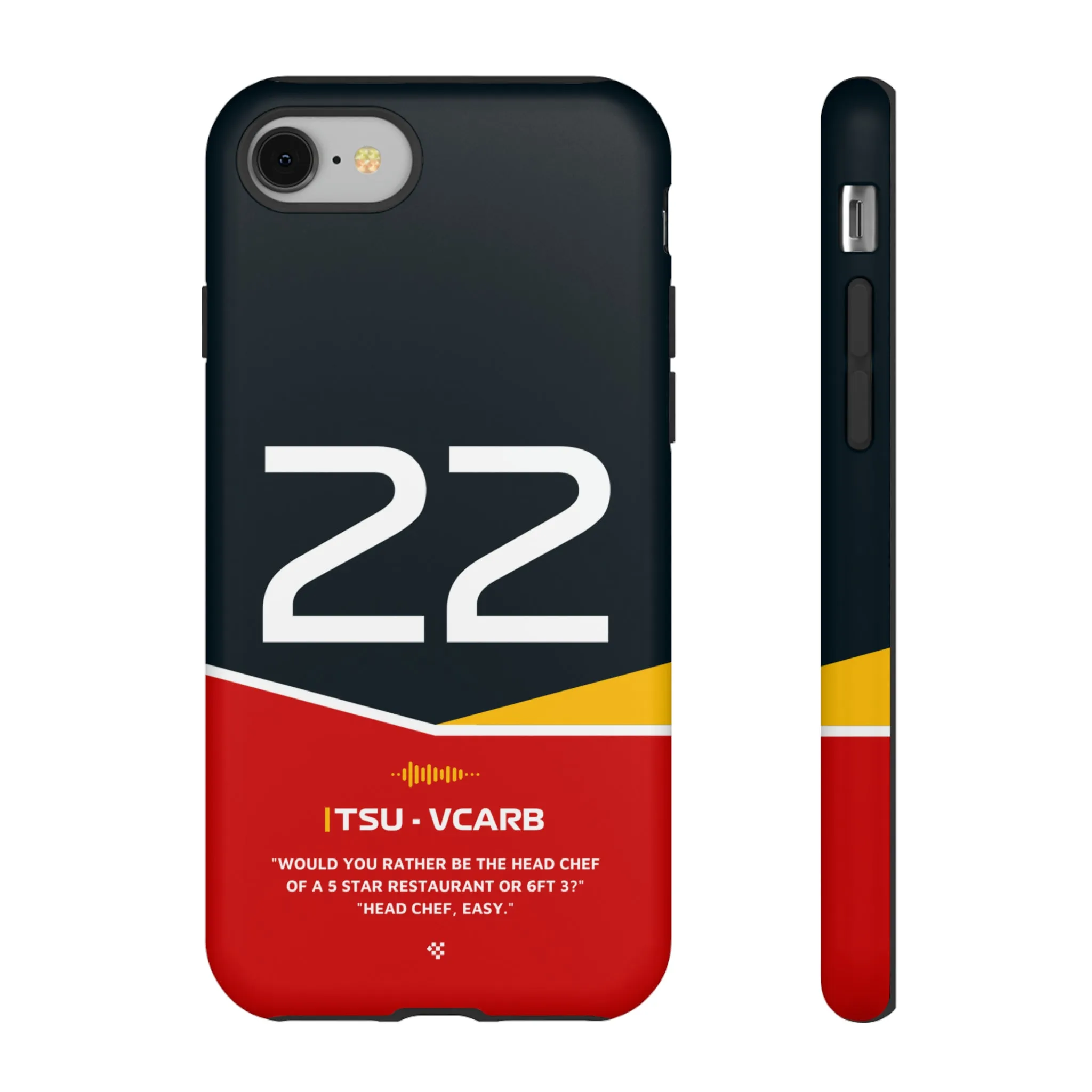 Yuki Tsunoda F1 Helmet Phone Case 2024