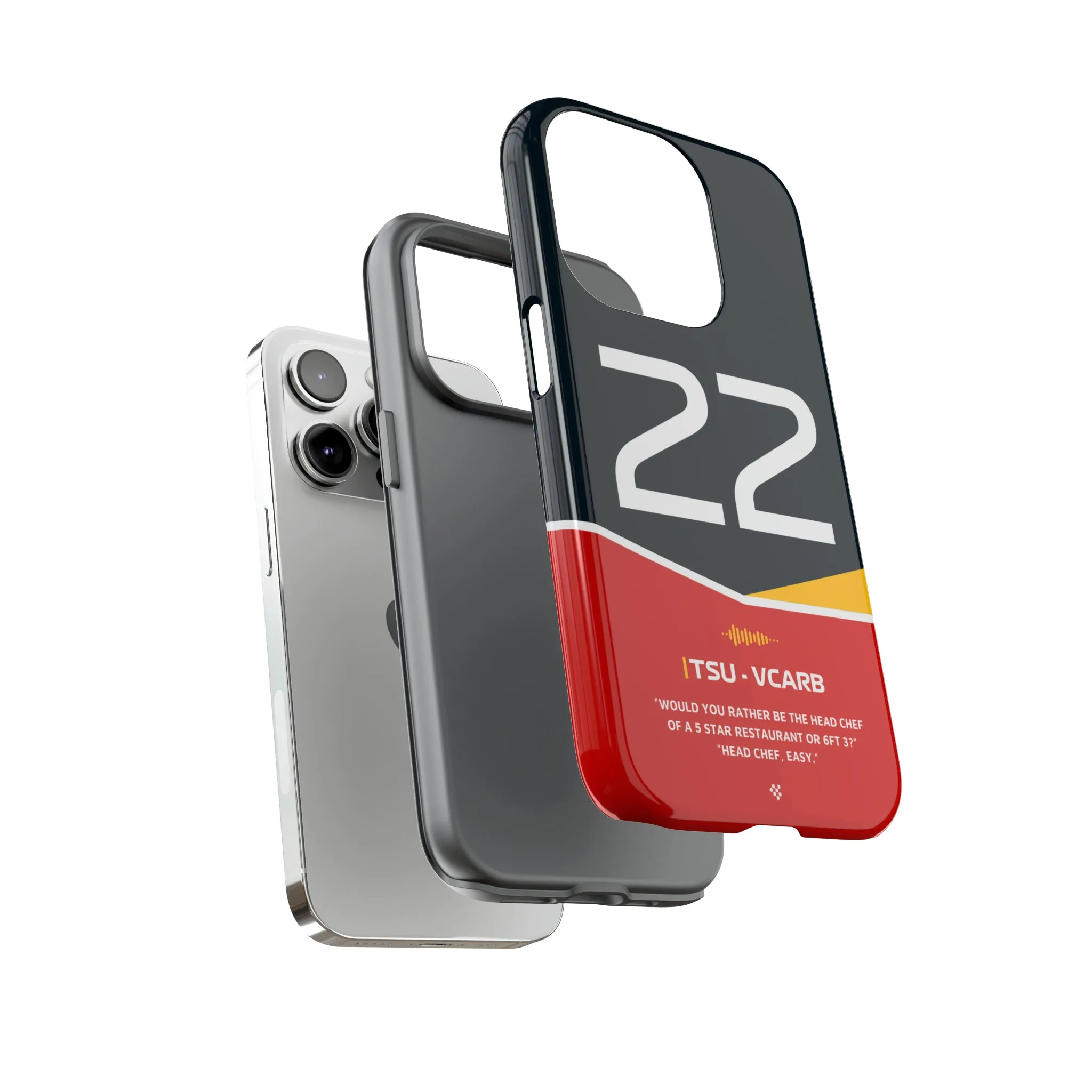 Yuki Tsunoda F1 Helmet Phone Case 2024