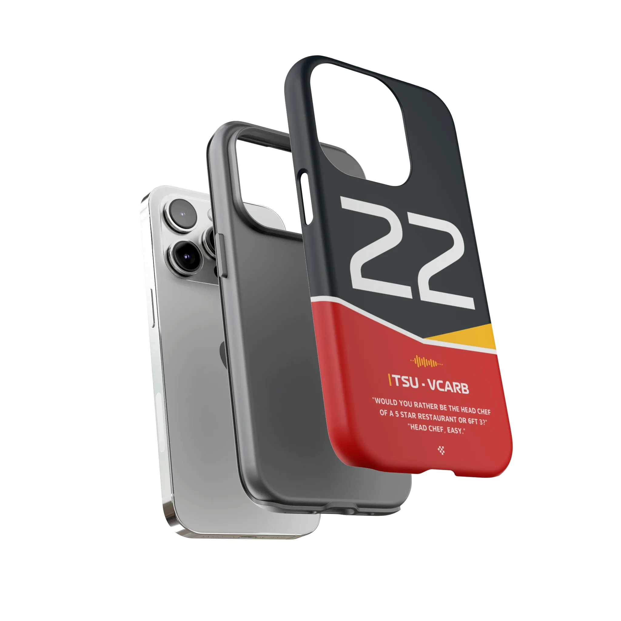 Yuki Tsunoda F1 Helmet Phone Case 2024