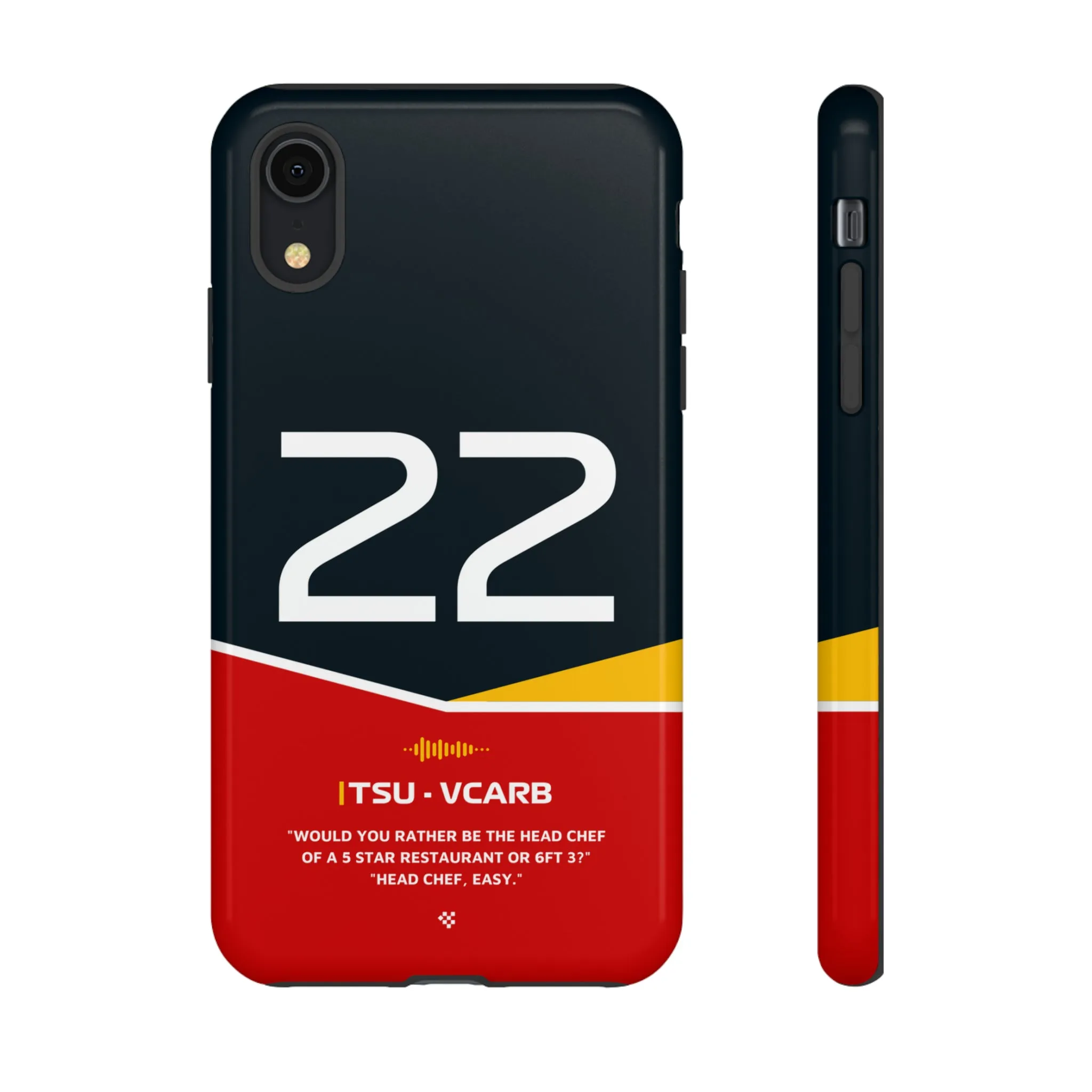 Yuki Tsunoda F1 Helmet Phone Case 2024