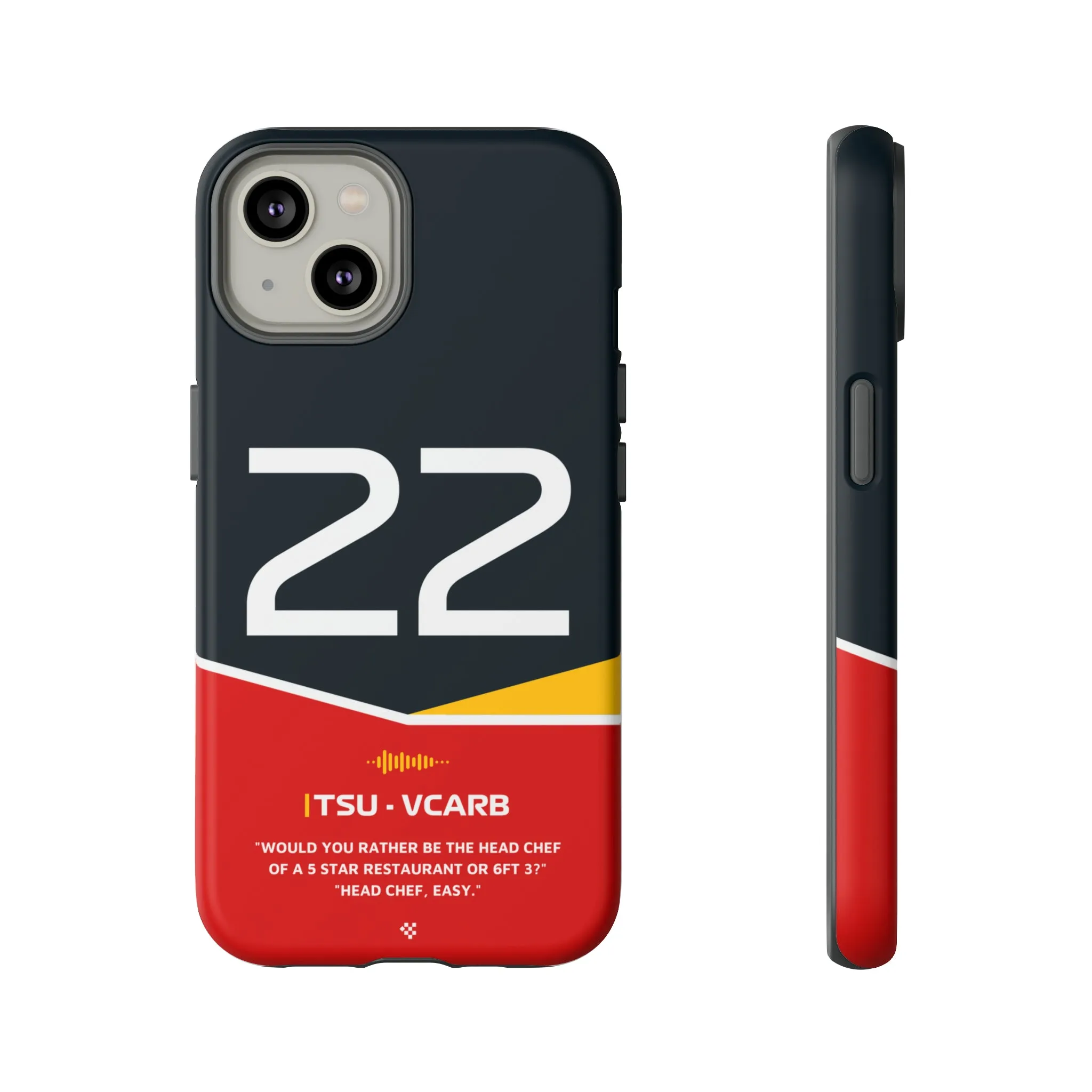 Yuki Tsunoda F1 Helmet Phone Case 2024