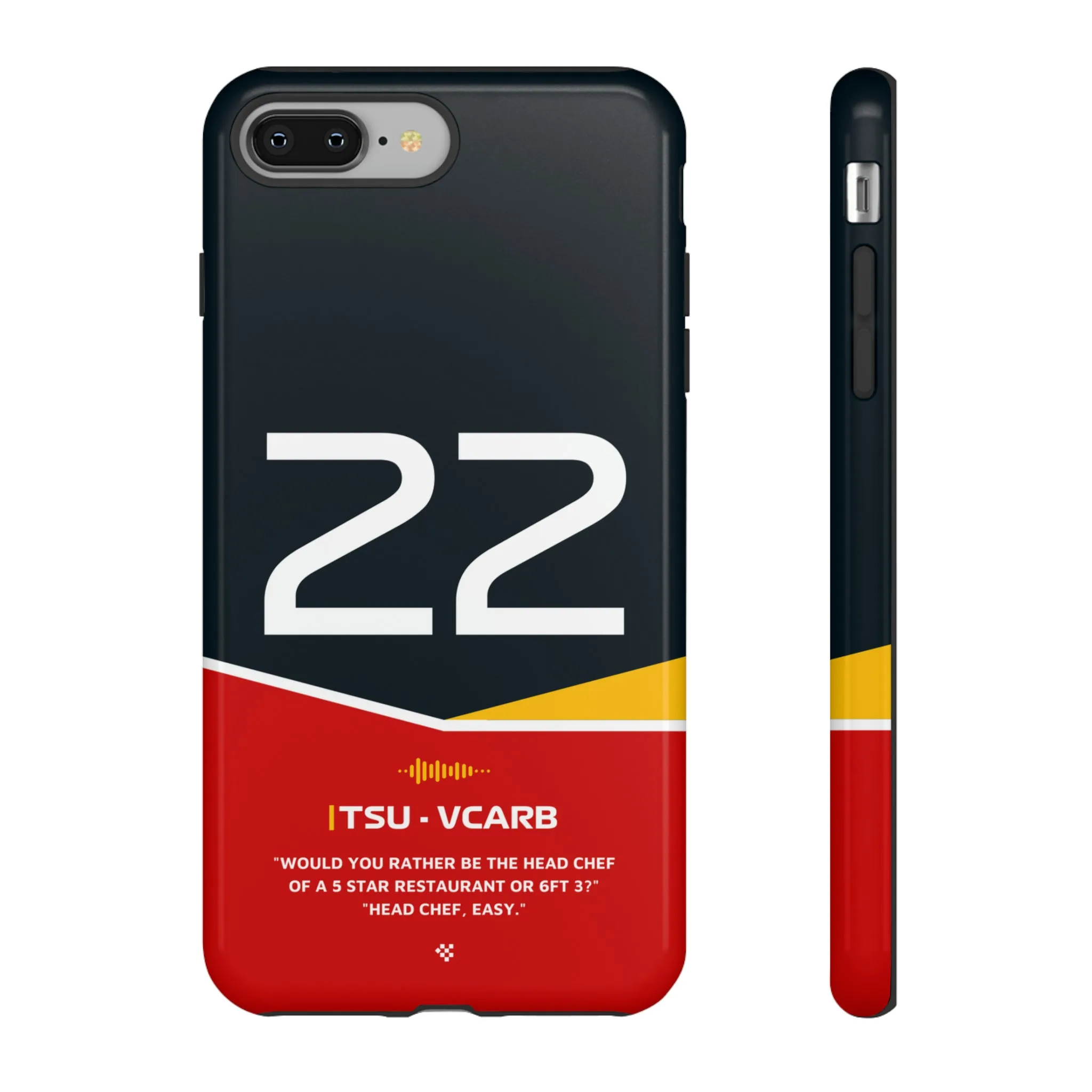 Yuki Tsunoda F1 Helmet Phone Case 2024