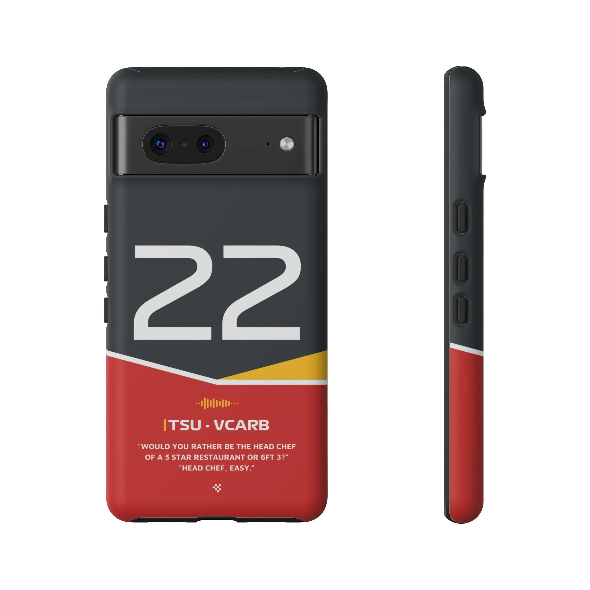 Yuki Tsunoda F1 Helmet Phone Case 2024