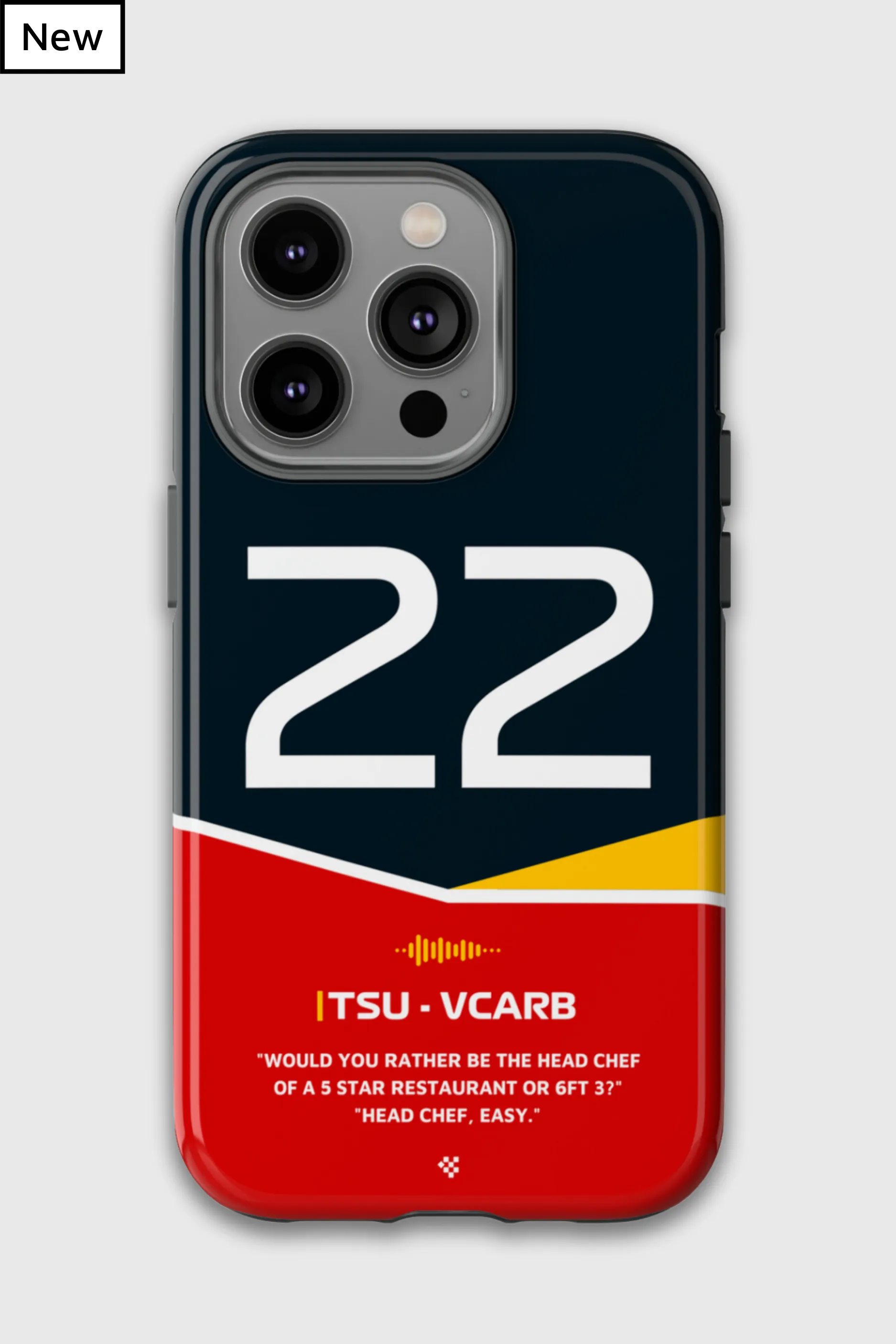Yuki Tsunoda F1 Helmet Phone Case 2024