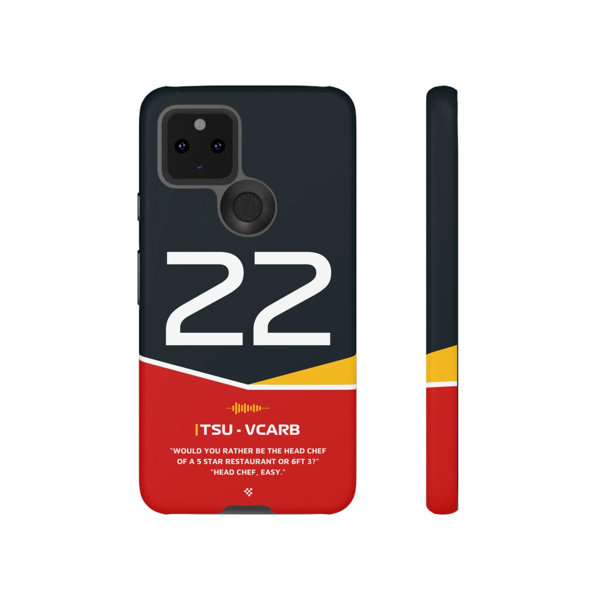 Yuki Tsunoda F1 Helmet Phone Case 2024