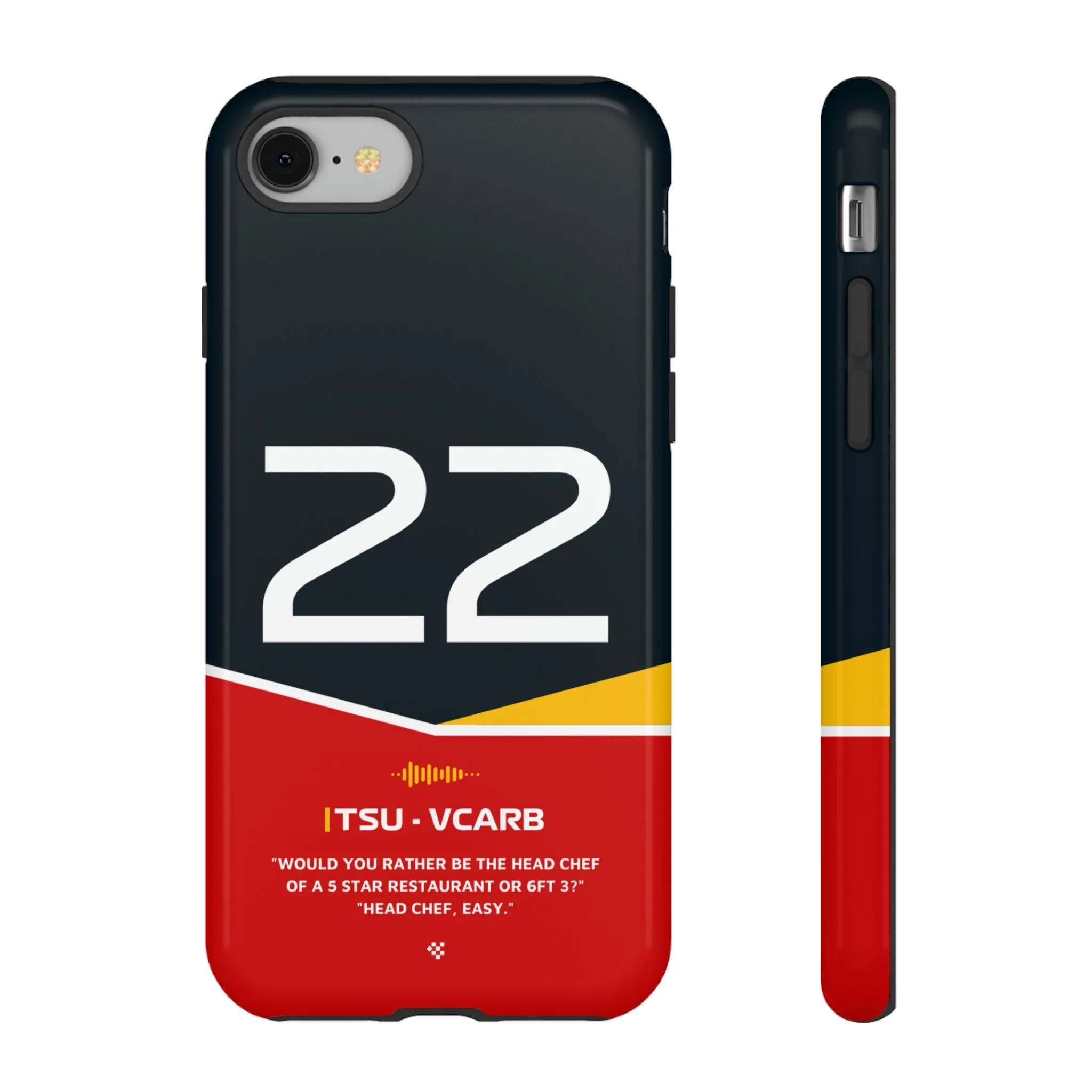 Yuki Tsunoda F1 Helmet Phone Case 2024