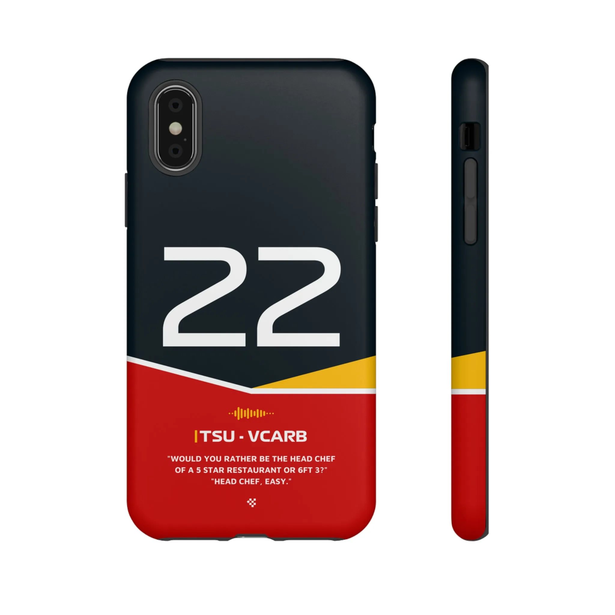 Yuki Tsunoda F1 Helmet Phone Case 2024