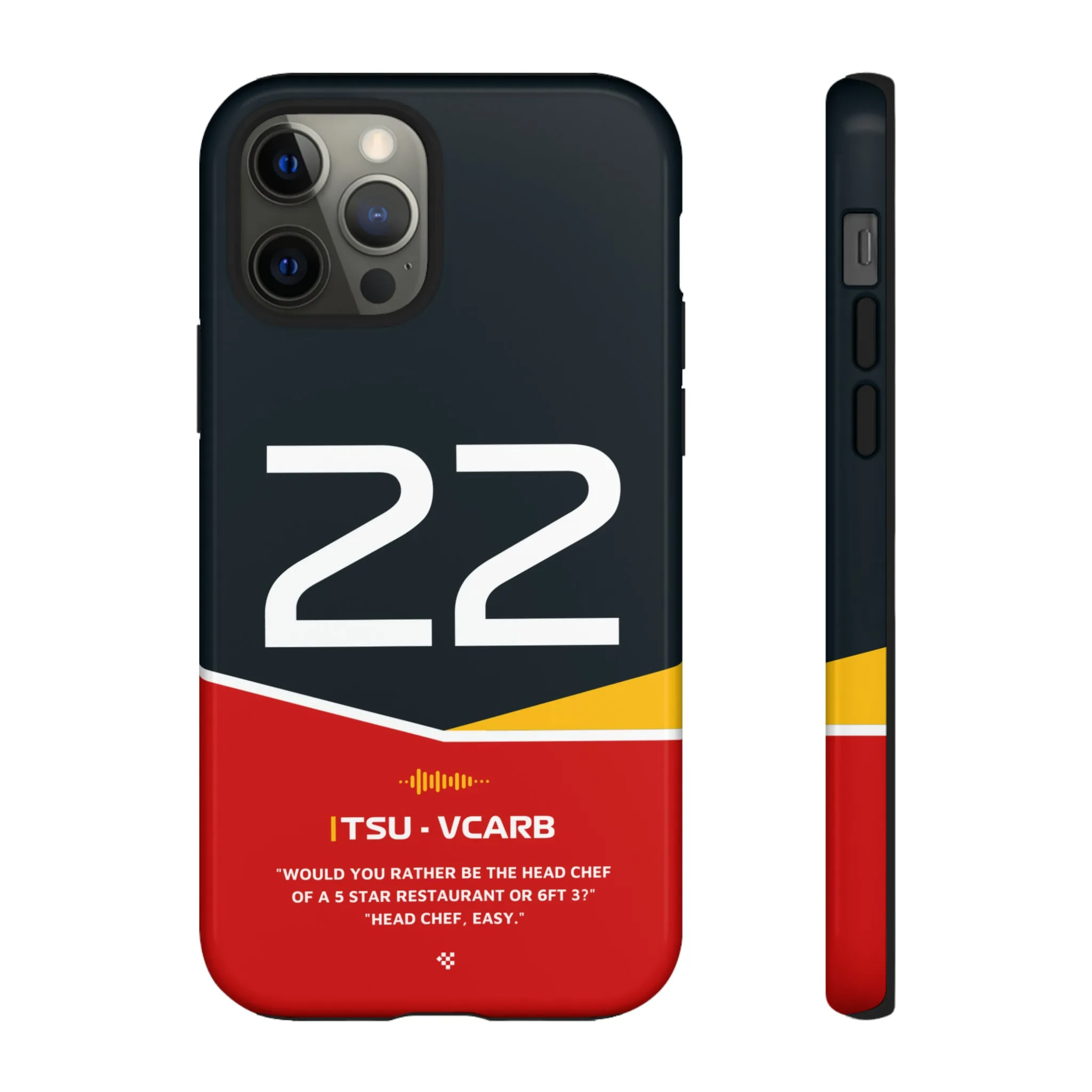 Yuki Tsunoda F1 Helmet Phone Case 2024