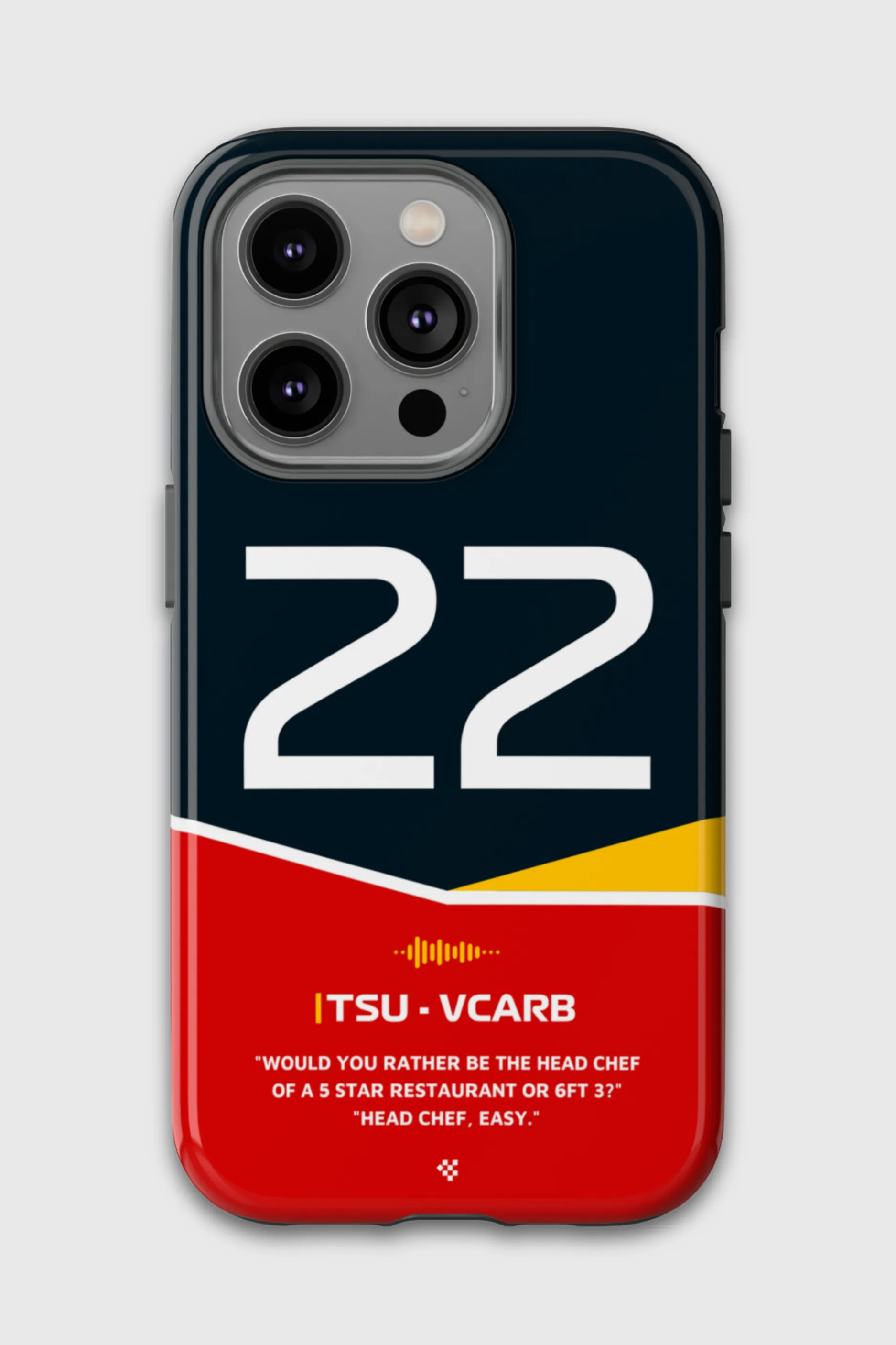 Yuki Tsunoda F1 Helmet Phone Case 2024